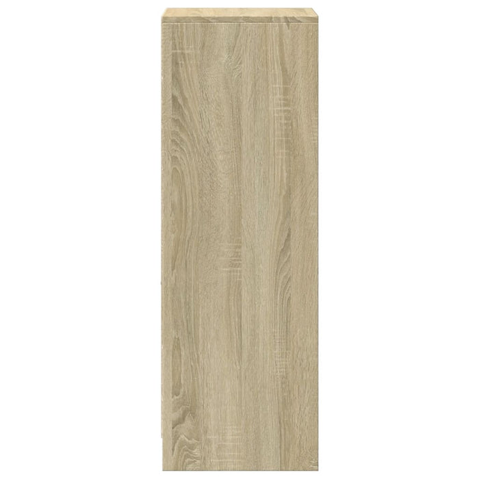 Dulap cu LED, stejar sonoma, 38x34x100 cm, lemn prelucrat - WALTI WALTI