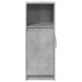 Dulap cu LED, gri beton, 38x34x100 cm, lemn prelucrat - WALTI WALTI