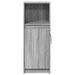 Dulap cu LED, gri sonoma, 38x34x100 cm, lemn prelucrat - WALTI WALTI