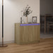Dulap cu LED, stejar sonoma, 72x34x61 cm, lemn prelucrat - WALTI WALTI