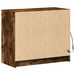 Dulap cu LED, stejar fumuriu, 72x34x61 cm, lemn prelucrat - WALTI WALTI