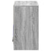 Dulap cu LED, gri sonoma, 72x34x61 cm, lemn prelucrat - WALTI WALTI