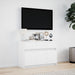 Dulap TV cu LED, alb, 91x34x61 cm, lemn prelucrat - WALTI WALTI