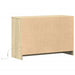 Dulap TV cu LED, stejar sonoma, 91x34x61 cm, lemn prelucrat - WALTI WALTI