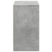 Dulap TV cu LED, gri beton, 91x34x61 cm, lemn prelucrat - WALTI WALTI