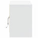 Dulap TV cu LED, alb, 100x34x50 cm, lemn prelucrat - WALTI WALTI