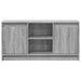 Dulap TV cu LED, gri sonoma, 100x34x50 cm, lemn prelucrat - WALTI WALTI
