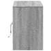 Dulap TV cu LED, gri sonoma, 100x34x50 cm, lemn prelucrat - WALTI WALTI