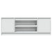 Dulap TV cu LED, alb, 139,5x34x50 cm, lemn prelucrat - WALTI WALTI