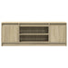 Dulap TV cu LED, stejar sonoma, 139,5x34x50 cm, lemn prelucrat - WALTI WALTI
