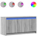 Dulap TV cu LED, gri sonoma, 100x34x50 cm, lemn prelucrat - WALTI WALTI