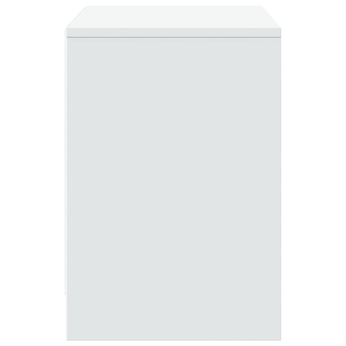 Dulap TV cu LED, alb, 100x34x50 cm, lemn prelucrat - WALTI WALTI