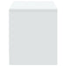 Dulap TV cu LED, alb, 97x34x40 cm, lemn prelucrat - WALTI WALTI