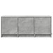 Dulap TV cu LED, gri beton, 97x34x40 cm, lemn prelucrat - WALTI WALTI