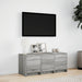 Dulap TV cu LED, gri sonoma, 97x34x40 cm, lemn prelucrat - WALTI WALTI