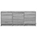 Dulap TV cu LED, gri sonoma, 97x34x40 cm, lemn prelucrat - WALTI WALTI