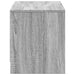 Dulap TV cu LED, gri sonoma, 97x34x40 cm, lemn prelucrat - WALTI WALTI