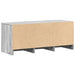 Dulap TV cu LED, gri sonoma, 97x34x40 cm, lemn prelucrat - WALTI WALTI