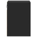 Comode TV de perete cu lumini LED, 2 buc., negru, 41x31x45 cm - WALTI WALTI