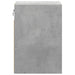 Comode TV de perete cu lumini LED 2 buc. gri beton 41x31x45 cm - WALTI WALTI