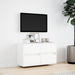 Comodă TV de perete cu lumini LED, alb, 80x31x45 cm - WALTI WALTI
