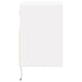 Comode TV de perete cu lumini LED, 2 buc., alb, 41x31x45 cm - WALTI WALTI