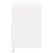 Comodă TV de perete cu lumini LED, alb, 80x31x45 cm - WALTI WALTI