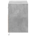 Comodă TV de perete cu lumini LED, gri beton, 80x31x45 cm - WALTI WALTI