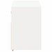 Comodă TV de perete cu lumini LED, alb, 100x31x45 cm - WALTI WALTI