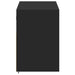 Dulap TV de perete cu lumini LED negru 100x31x45 cm - WALTI WALTI