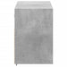 Comodă TV de perete cu lumini LED, gri beton, 100x31x45 cm - WALTI WALTI