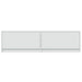 Dulap TV de perete cu lumini LED, alb, 140x31x38 cm - WALTI WALTI