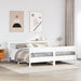 Cadru de pat fără saltea, alb, 180x200 cm, lemn masiv pin - WALTI WALTI
