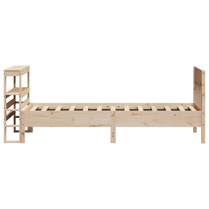 Cadru pat fără saltea, 90x190 cm, lemn masiv de pin - WALTI WALTI