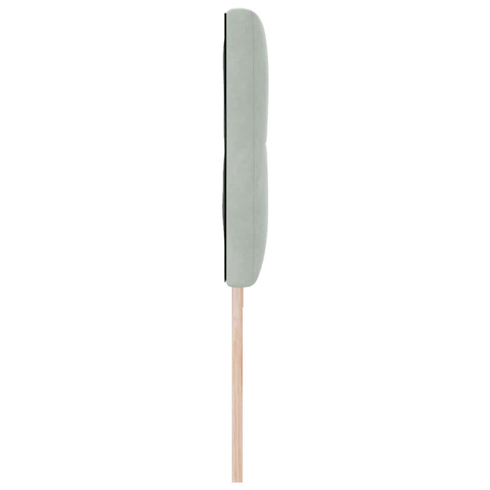 Tăblie LED cu lumini cu bandă LED Gri deschis 200 cm Poliester - WALTI WALTI
