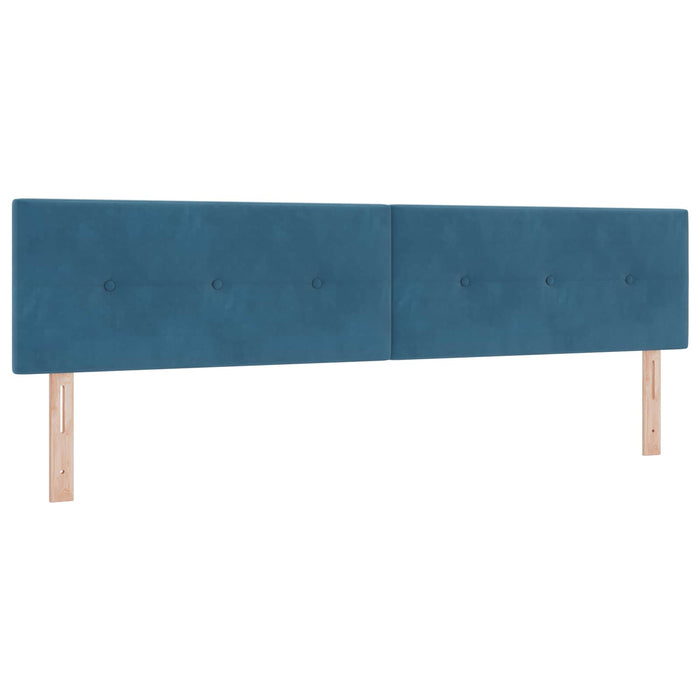 Tăblie LED cu lumini cu bandă LED albastru 200 cm Poliester - WALTI WALTI