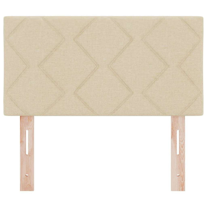 Tăblie cap cu lumini cu bandă LED Ajustabil Crem 80 cm țesătură - WALTI WALTI