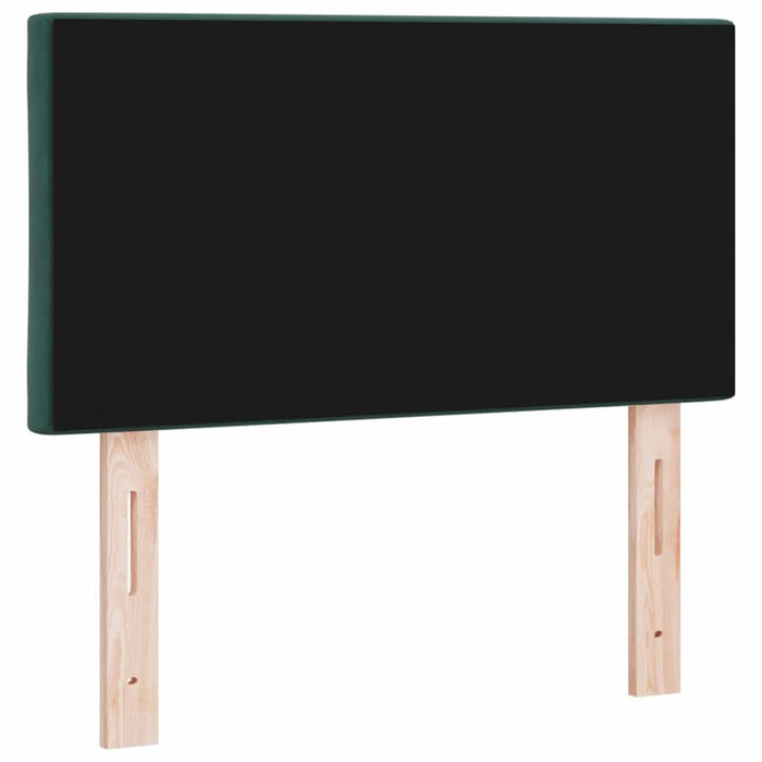 Tăblie LED cu lumini cu bandă LED Verde închis 80 cm Catifea - WALTI WALTI
