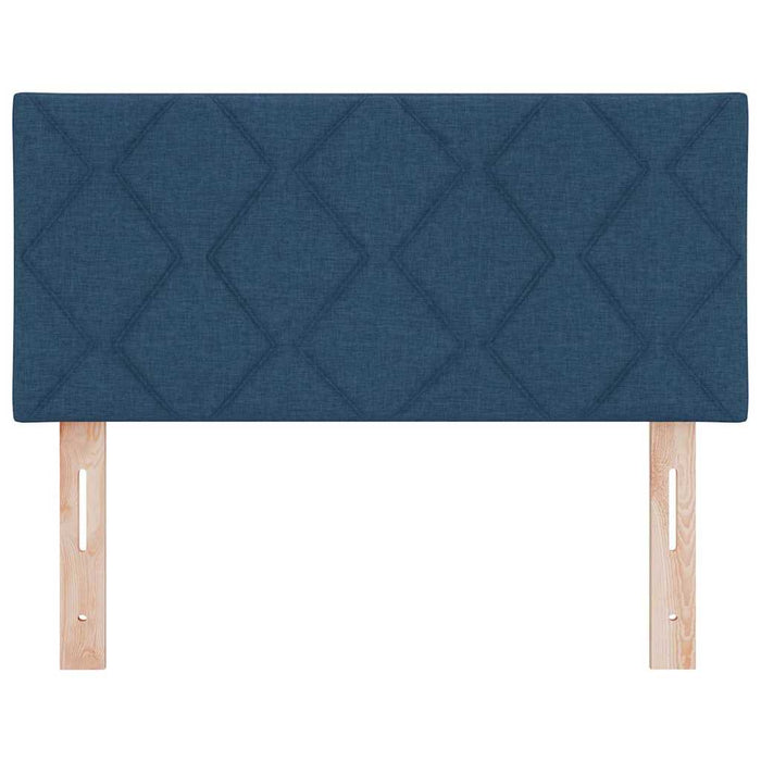 Tăblie cap cu lumini cu bandă LED albastru 90 cm țesătură - WALTI WALTI