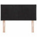 Tăblie LED cu lumini cu bandă LED Geometric Negru 90 cm Catifea - WALTI WALTI
