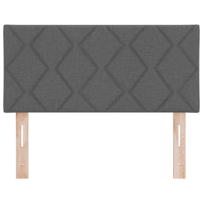 Tăblie cap cu lumini cu bandă LED Ajustabil Gri 100 cm țesătură - WALTI WALTI
