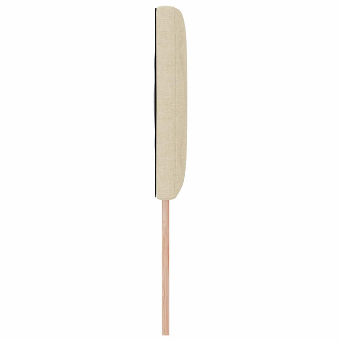 Tăblie LED Crem țesătură WALTI