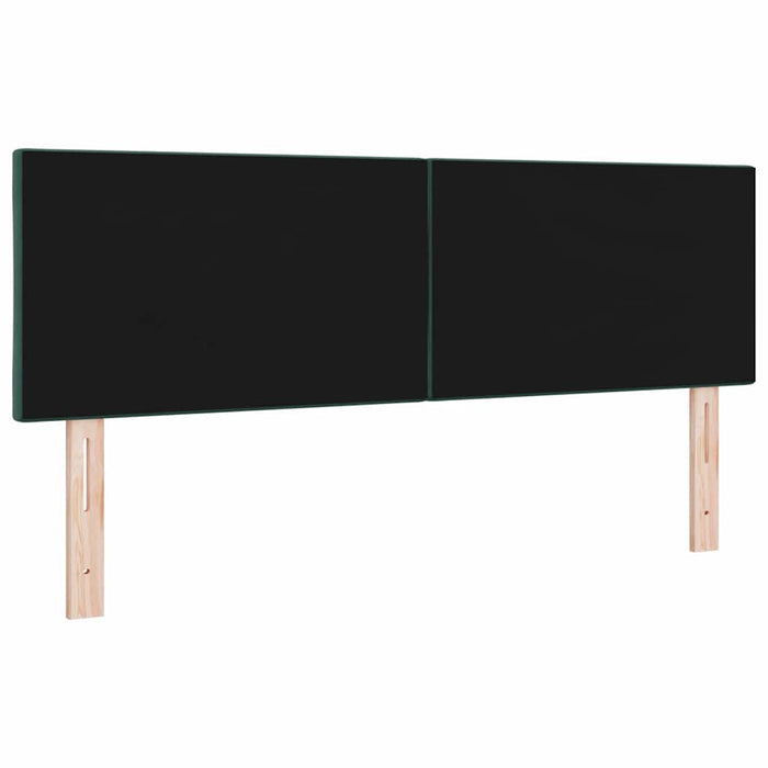 Tăblie LED Verde închis 160 cm Catifea WALTI