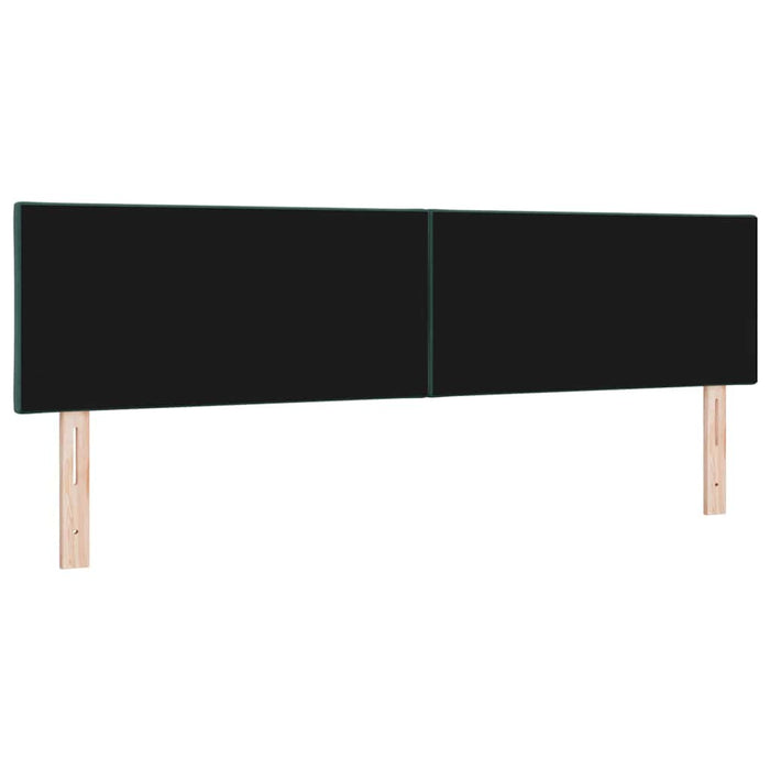 Tăblie LED Verde închis 180 cm Piele artificială - WALTI WALTI