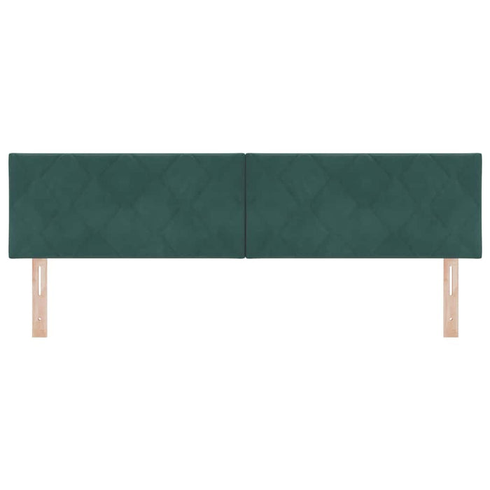 Tăblie LED Verde închis 180 cm Piele artificială - WALTI WALTI