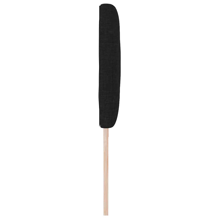 Tăblie cap Negru 200 cm țesătură - WALTI WALTI