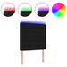Tăblie LED cu lumini cu bandă LED Manual Negru 100 cm Poliester - WALTI WALTI