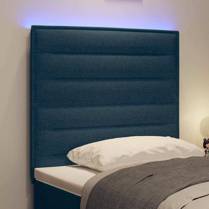 Tăblie LED cu lumini cu bandă LED albastru 100 cm Poliester - WALTI WALTI
