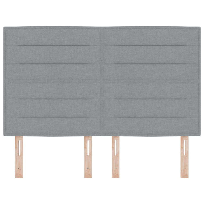 Tăblie LED cu lumini cu bandă LED Gri deschis 144 cm Poliester - WALTI WALTI