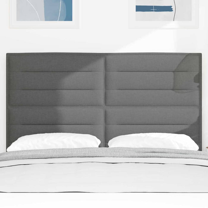 Tăblie LED cu lumini cu bandă LED Gri închis 144 cm Poliester - WALTI WALTI
